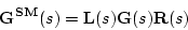 \begin{displaymath}
\ensuremath{\mathbf{G^{SM}}(s)} =\ensuremath{\mathbf{L}(s)}\ensuremath{\mathbf{G}(s)}\ensuremath{\mathbf{R}(s)}\end{displaymath}